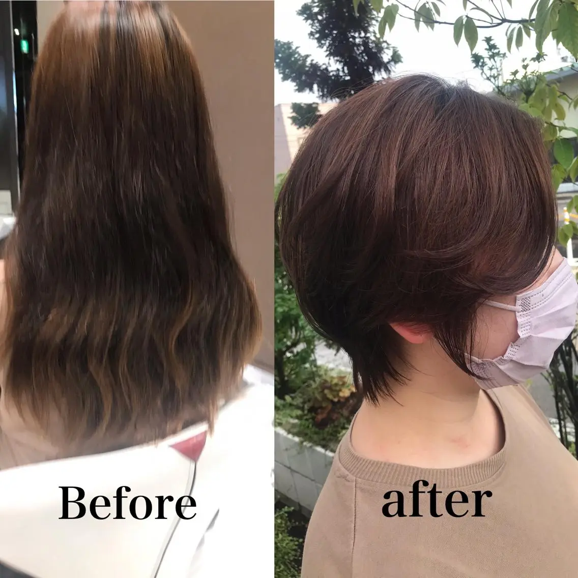 ショート ショートヘア 下條 真のヘアスタイル