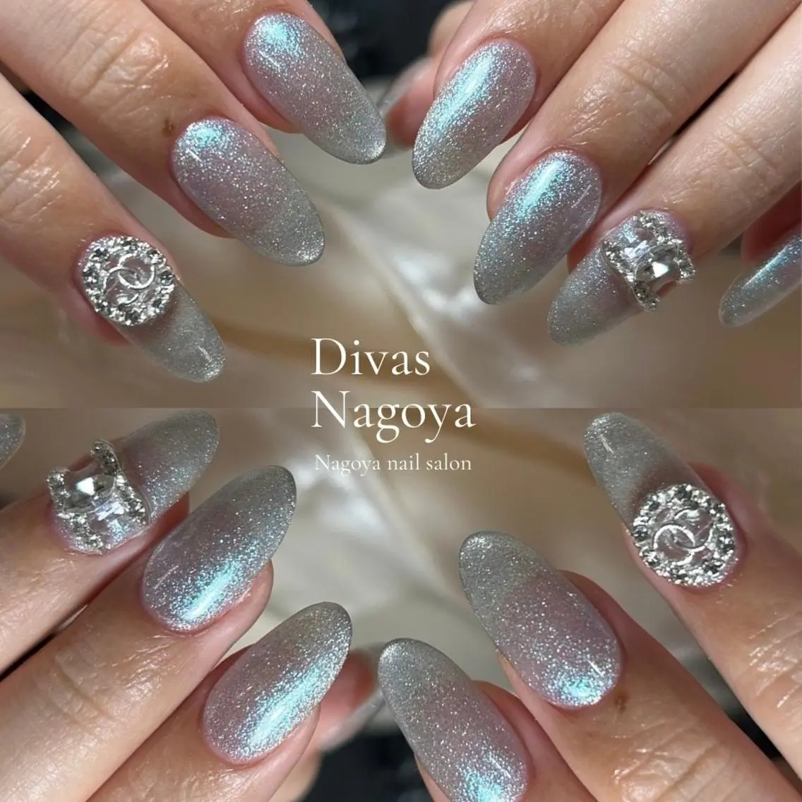 ネイル アートネイル 韓国ネイル マットネイル ミラーネイル ニュアンスネイル 💕D.d nail Hideyo🌸のネイルデザイン