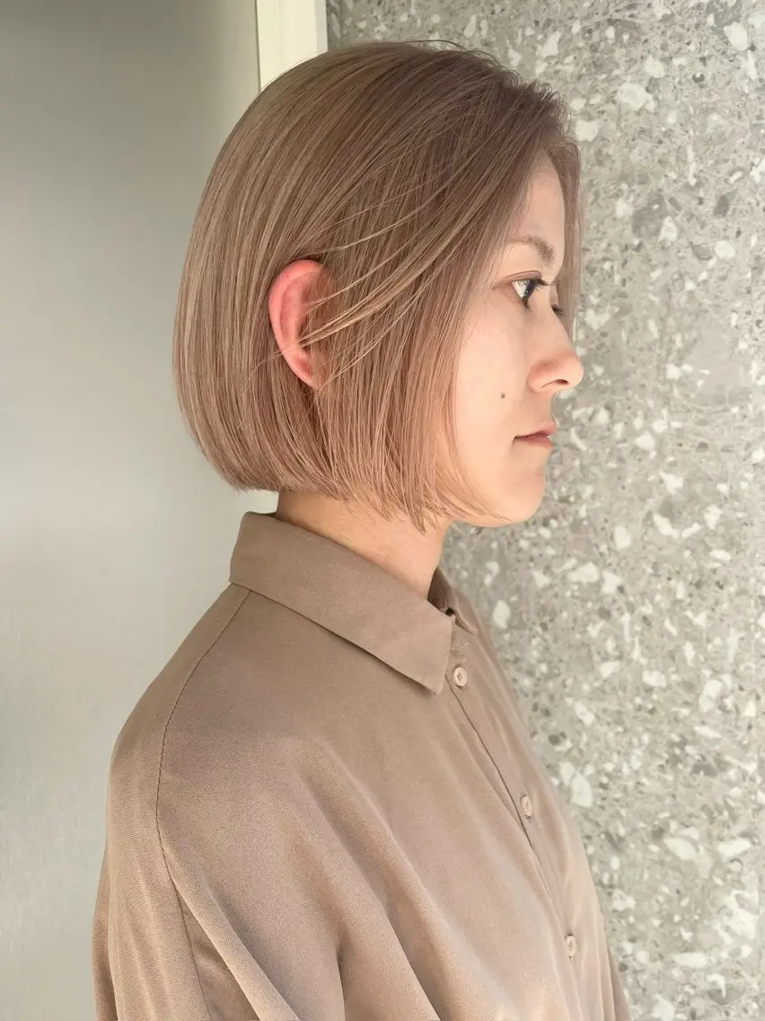 ショート ボブ/ショート⭐︎ カット無料⭐︎カレンのヘアスタイル