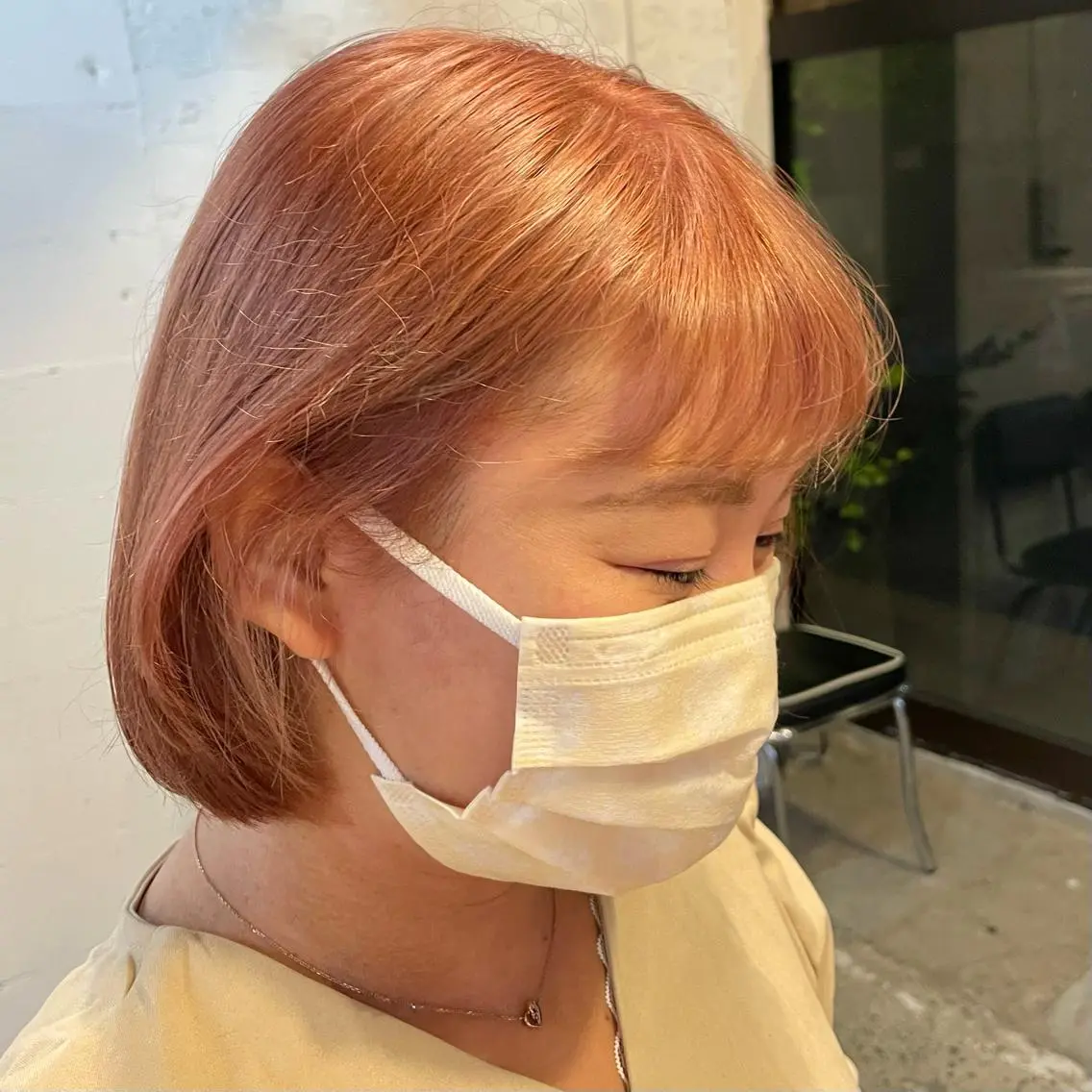 ショート カラー ヘアアレンジ 🎀レイヤー 透明感 カラーyuuri🎀のヘアスタイル