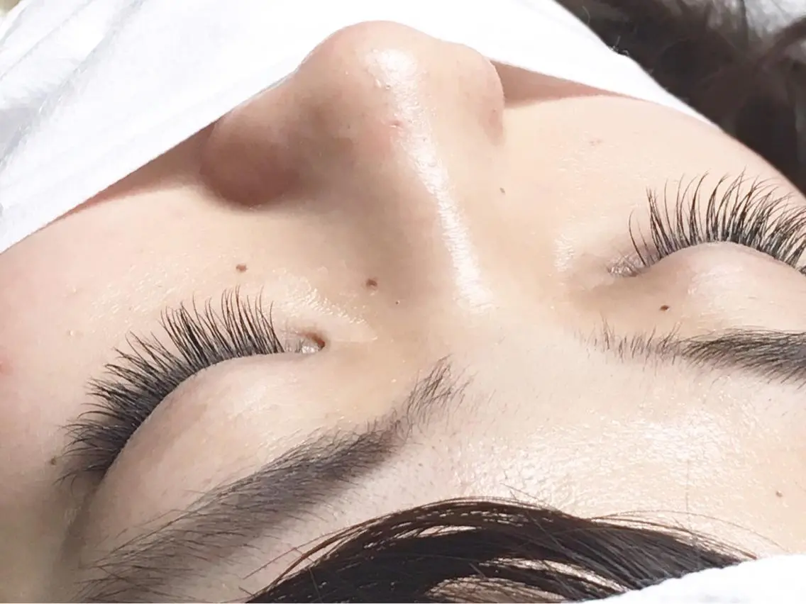 ミディアム カラー パーマ ヘアアレンジ メンズ キッズ ネイル マツエク・マツパ brille ~eyelash~のヘアスタイル