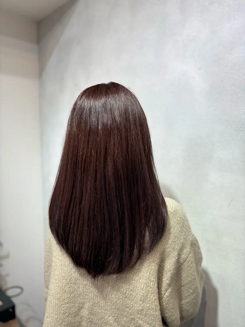 ミディアム 似合わせカット🫧透 明感カラー🫧maiのヘアスタイル