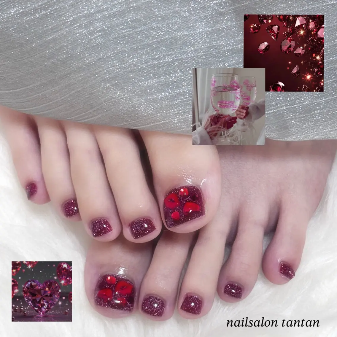 ネイル フットネイル nailsalon tantanのネイルデザイン