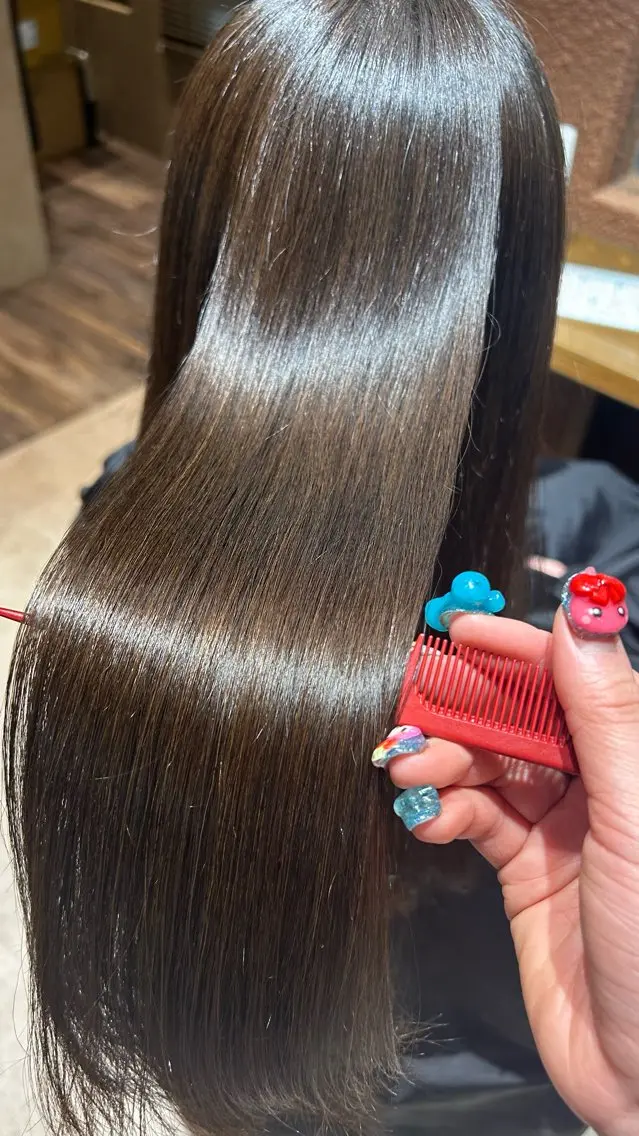 ロング カラー パーマ ヘアアレンジ 縮毛矯正 トリートメント 京都駅前 🎀あかりのその他イメージ