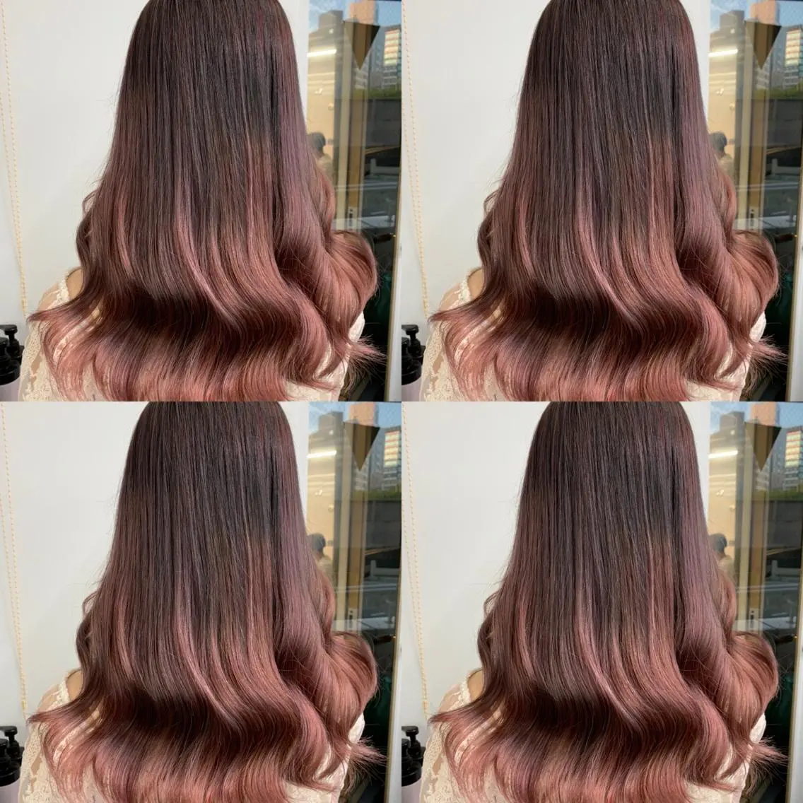 ロング ヘアカラー トリートメント プルエクステ 🖤MIYUのヘアスタイル