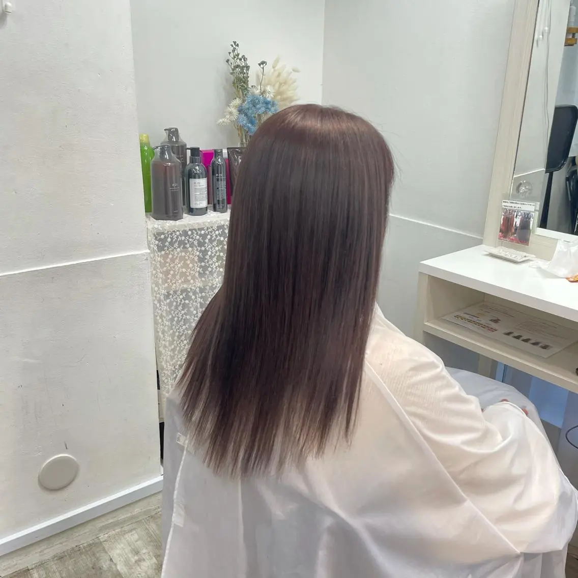 セミロング カラー リピート指名no.1 /ruiのヘアスタイル