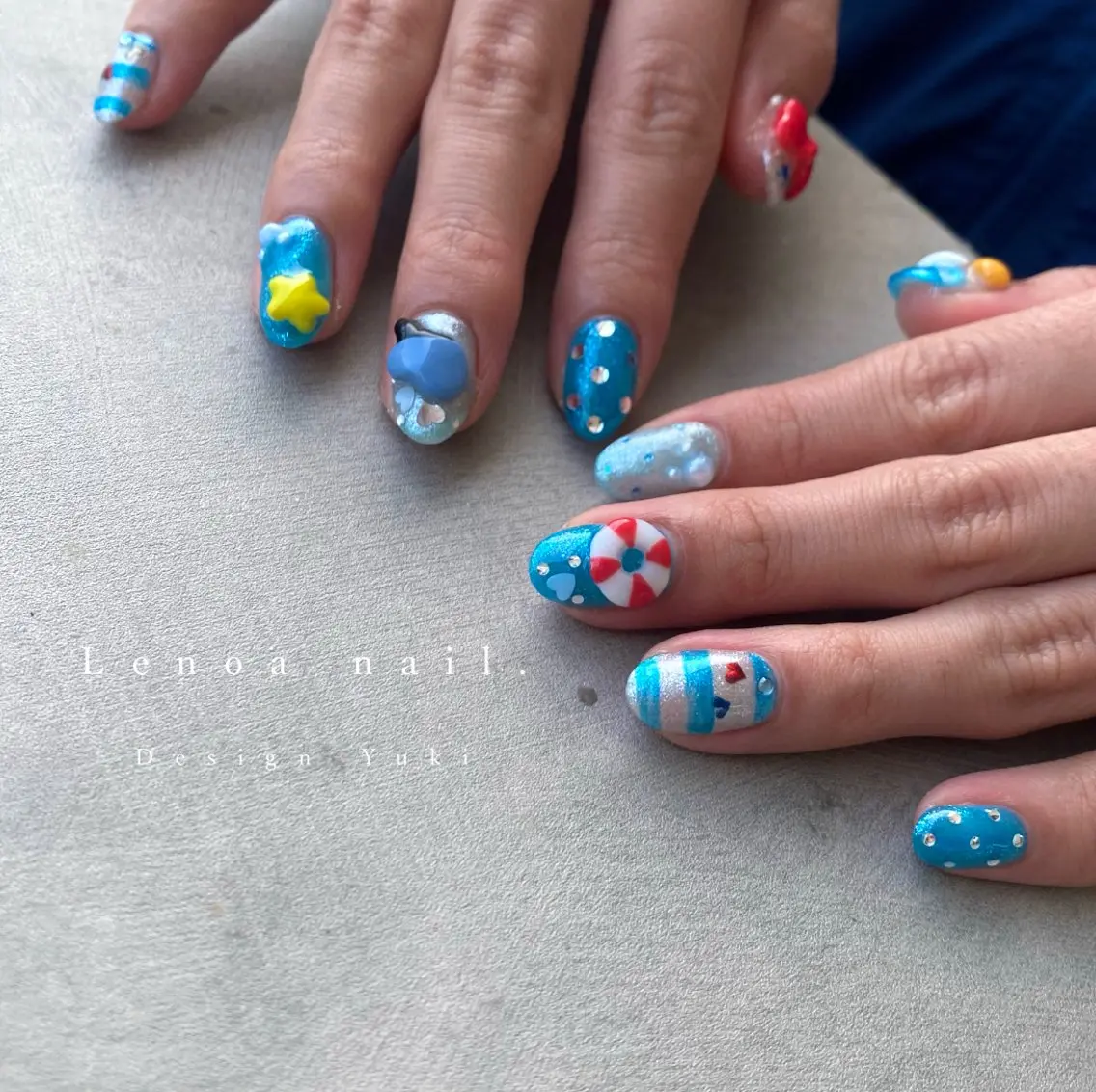 ネイル Lenoa Yukiのネイルデザイン