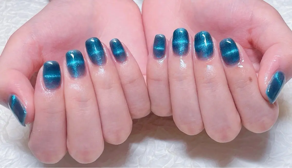 ネイル マグネットネイル ハンドネイル ハンドケア ゆ か_Nails💫のネイルデザイン