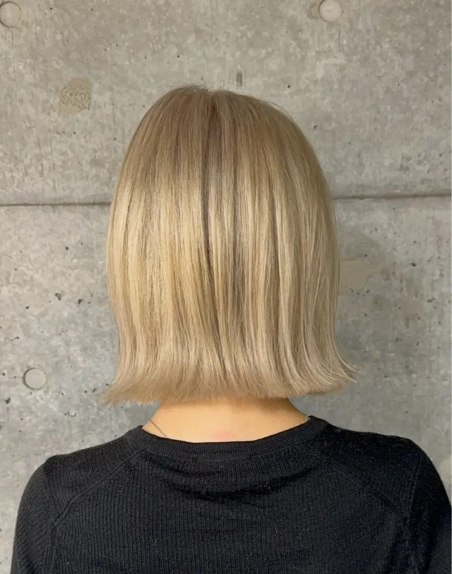 ミディアム カラー ヘアアレンジ 原宿・デザインカラー YUI🤍ྀིのヘアスタイル