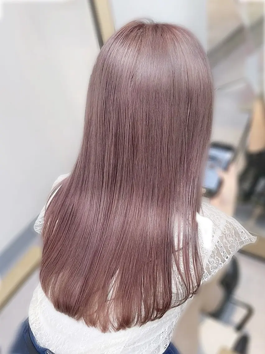 【髪質改善】トレンドカット+髪質改善カラー+トリートメント❄️の写真