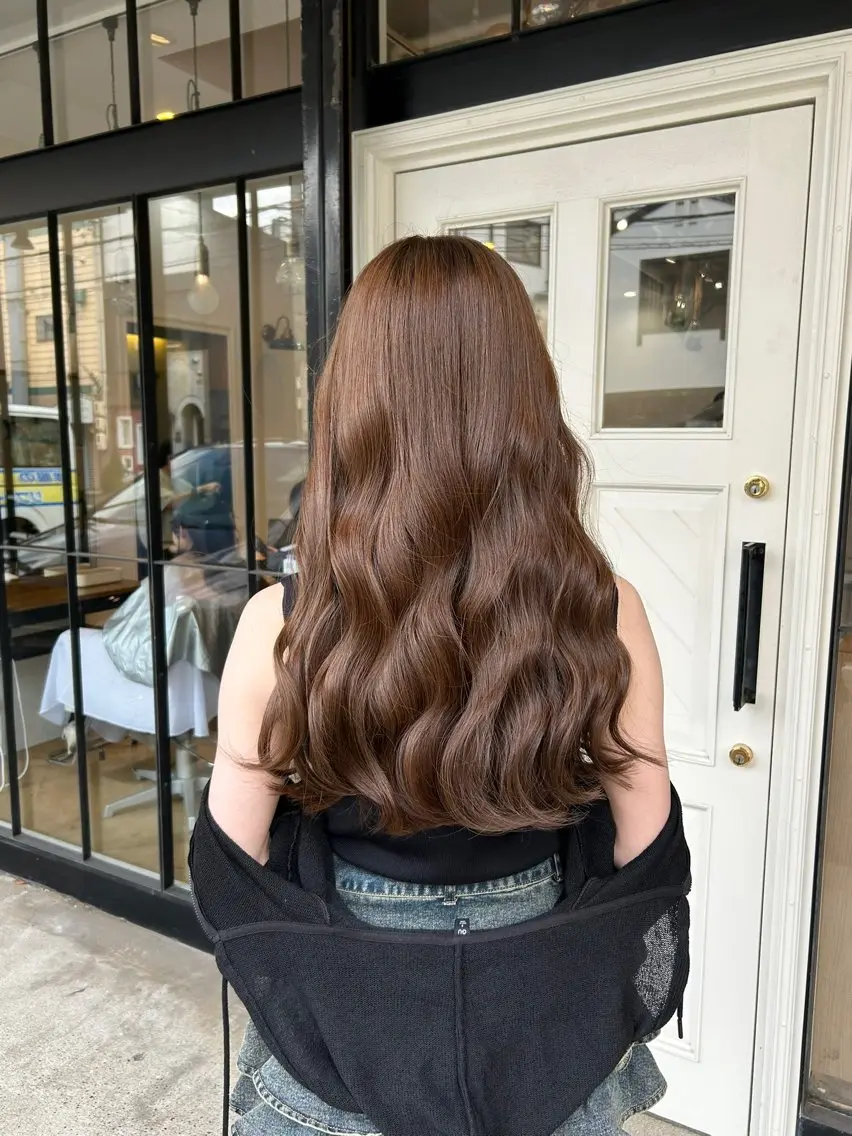 ロング カラー MAISON ema 🩵笹野 希里香のヘアスタイル