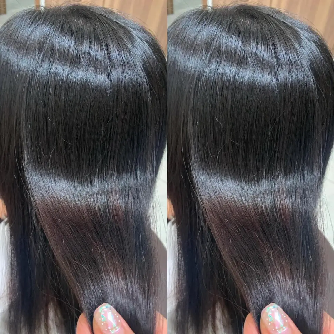 セミロング カラー パーマ ヘアアレンジ レイヤーカット♡ 🌻鈴木花🌈のヘアスタイル