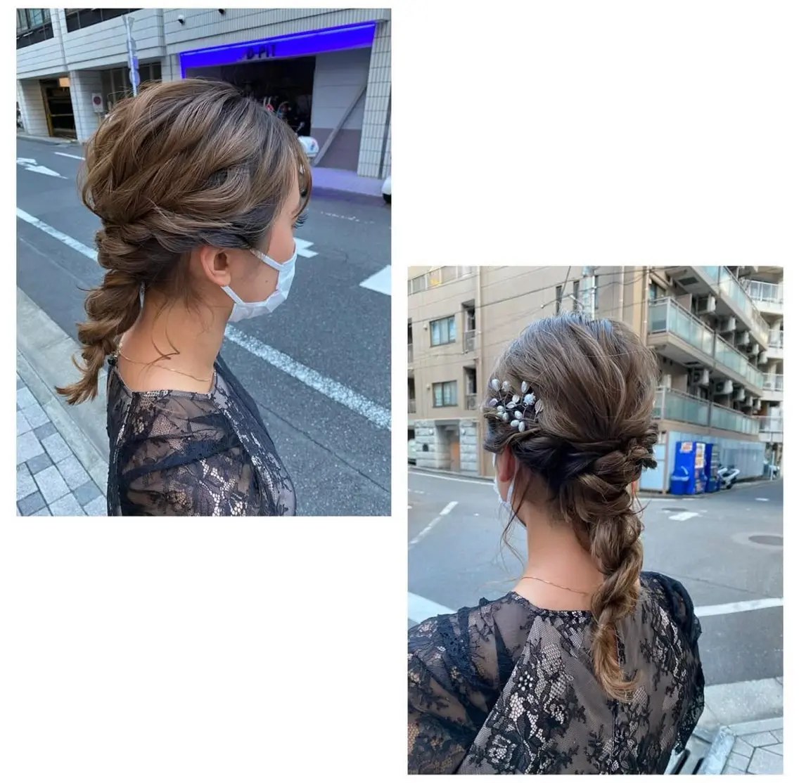 ヘアアレンジ ヘアセット Toyoshima Sakikoのマツエク・マツパデザイン