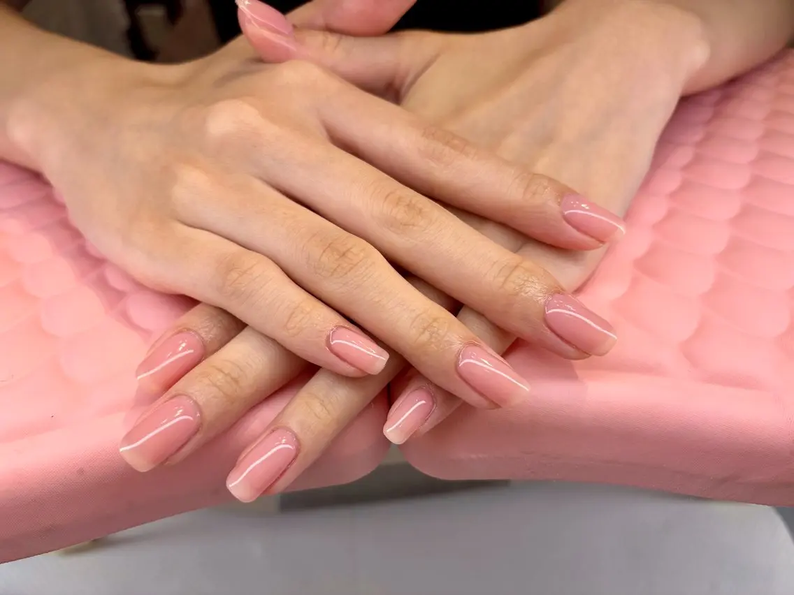 ネイル ワンカラーネイル Amys nail モミジのネイルデザイン