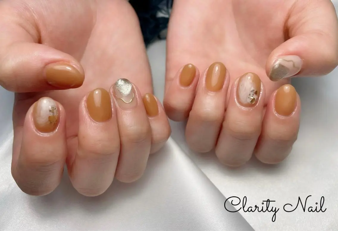 ネイル アートネイル 持ち込み ハンドネイル Clarity Nailのネイルデザイン