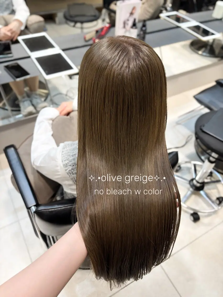 ロング カラー ヘアカラー トリートメント ヘッドスパ ヘアセット 柔らかgirly/ レイヤー/yuiのヘアスタイル