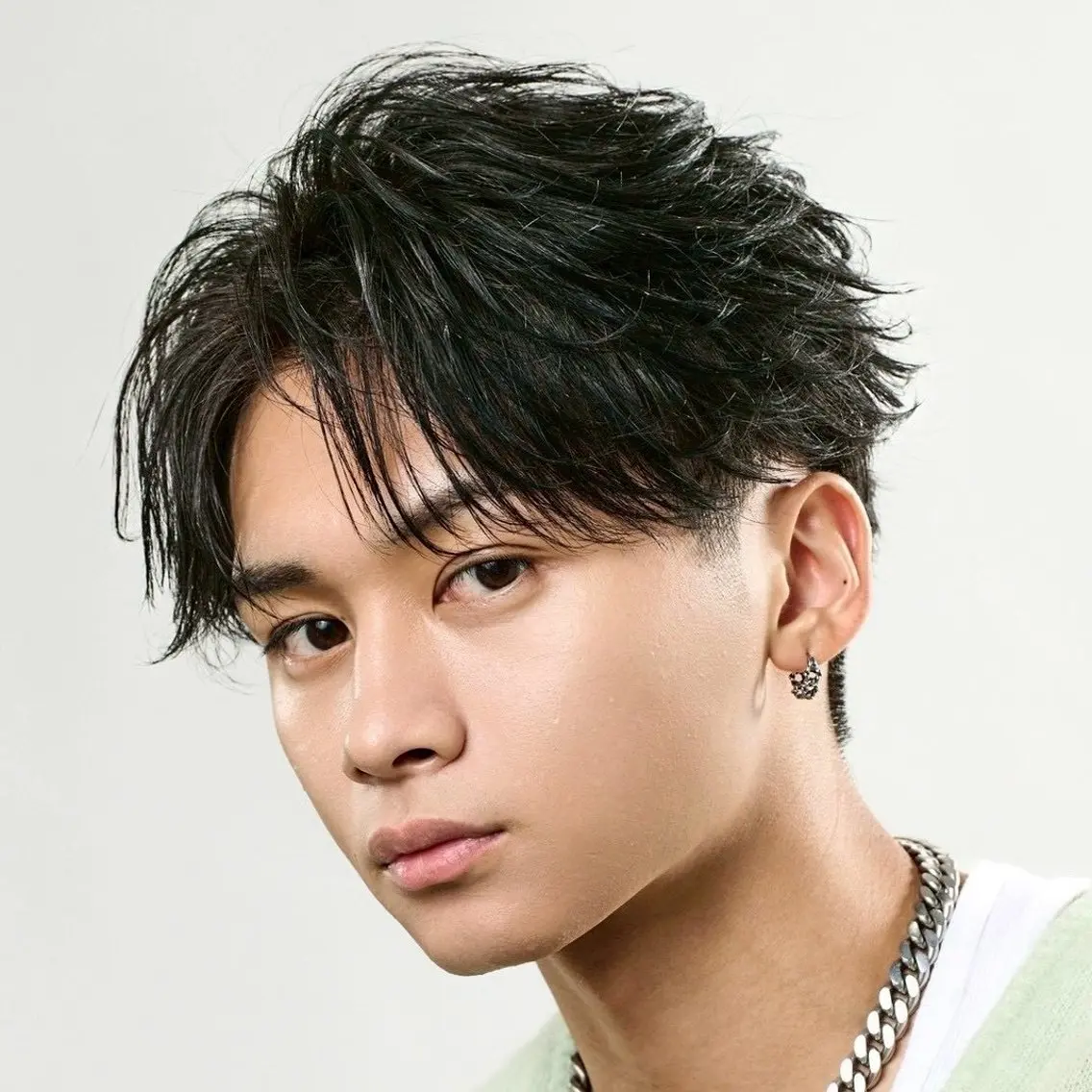 パーマ メンズ フェザーパーマ メンズパーマ パーマ メンズ特化🔥池袋 藤田孝太郎のヘアスタイル
