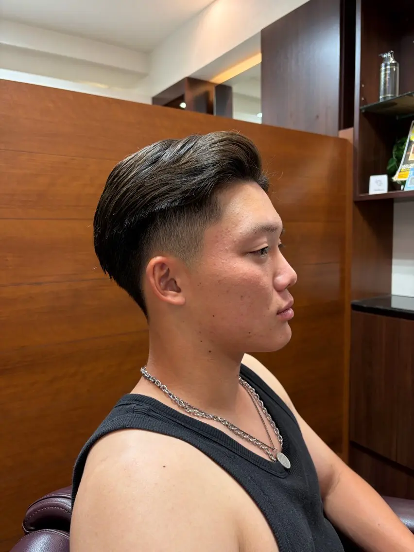 ショート メンズ 加藤 啓吾のヘアスタイル