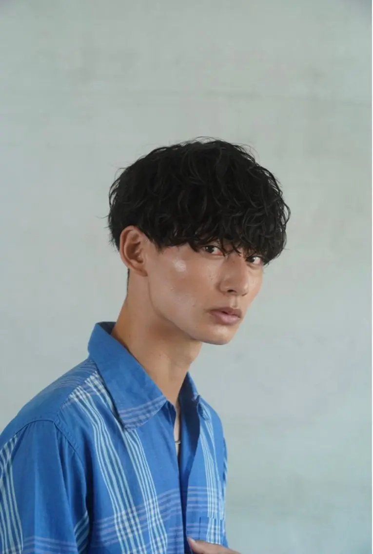 パーマ メンズ カット パーマ fifth 清水 哉太のヘアスタイル