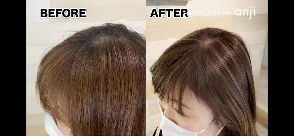 カラー bloom AMIのヘアスタイル