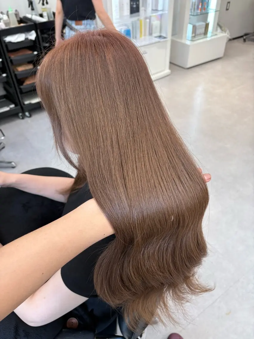 ロング カラー 東 奎吾のヘアスタイル