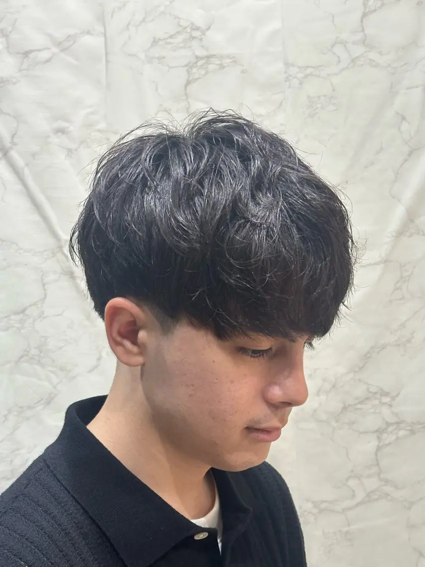 ショート パーマ 福本 ルミのヘアスタイル