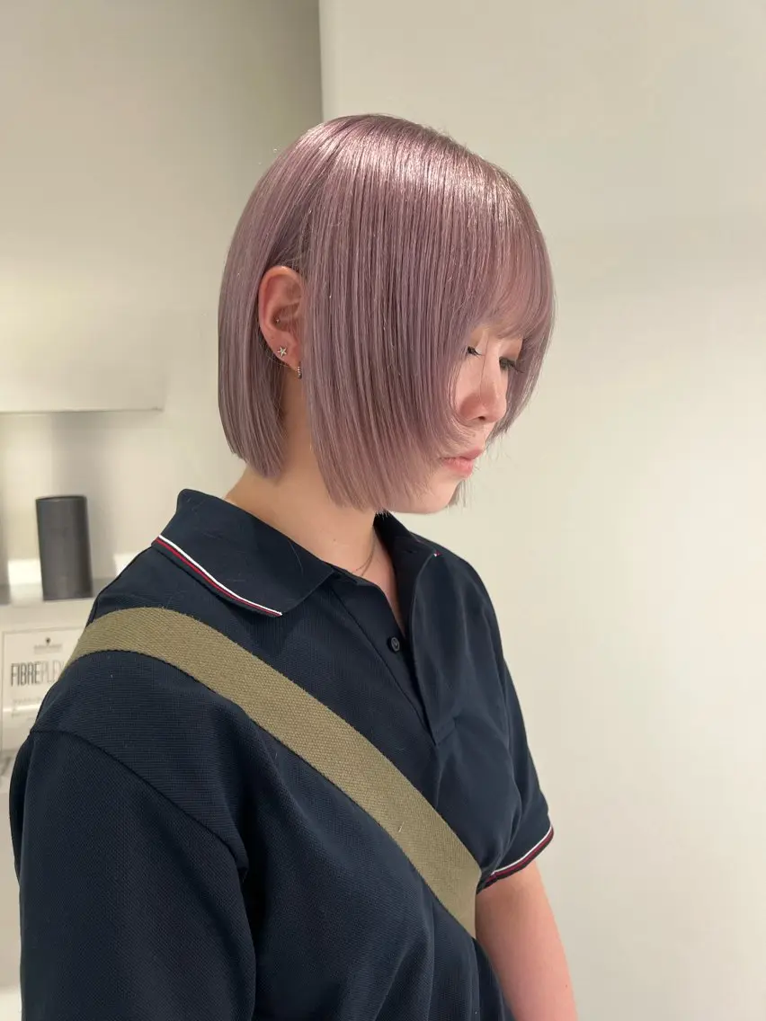 【ダブルカラー】ハイトーンカラー🎀ケアブリーチ込みの写真