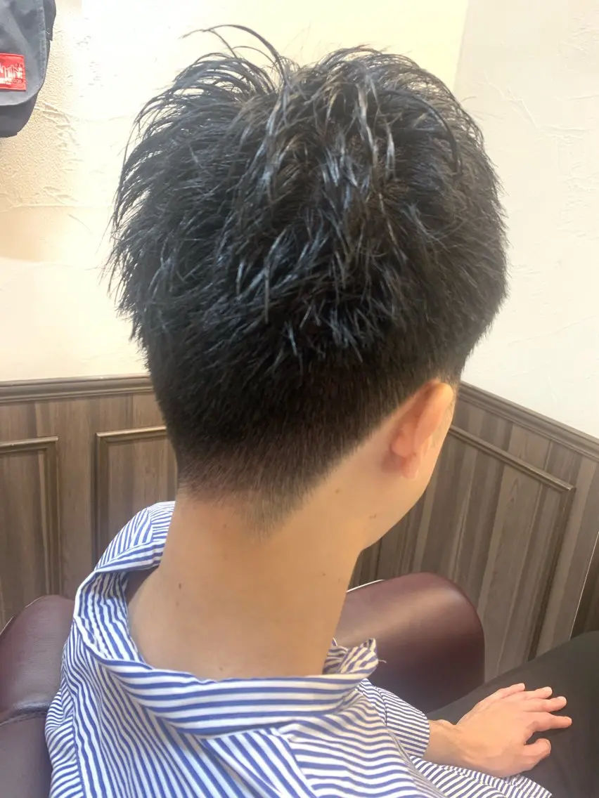 メンズ フリーランス理美容師 いさかのヘアスタイル