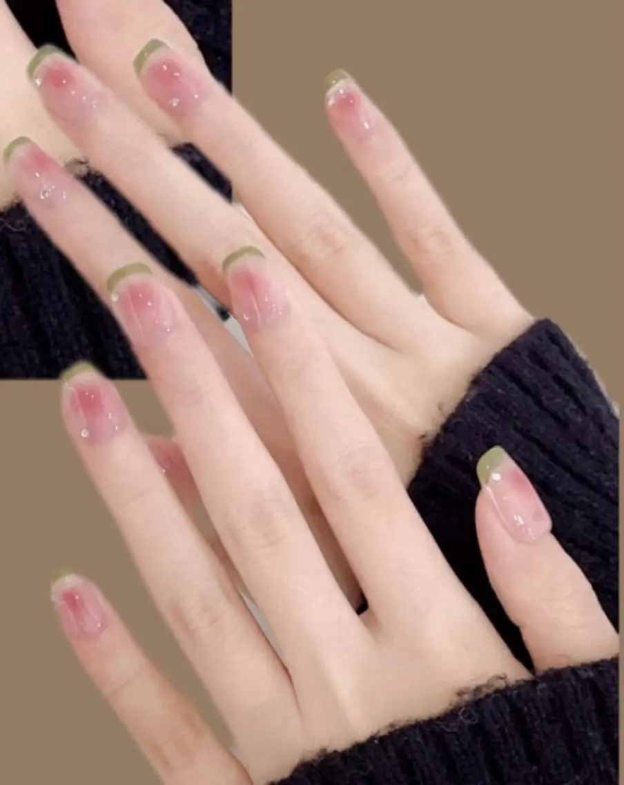 ネイル ハンドネイル H3 Nail Tsuki🦋💙のネイルデザイン