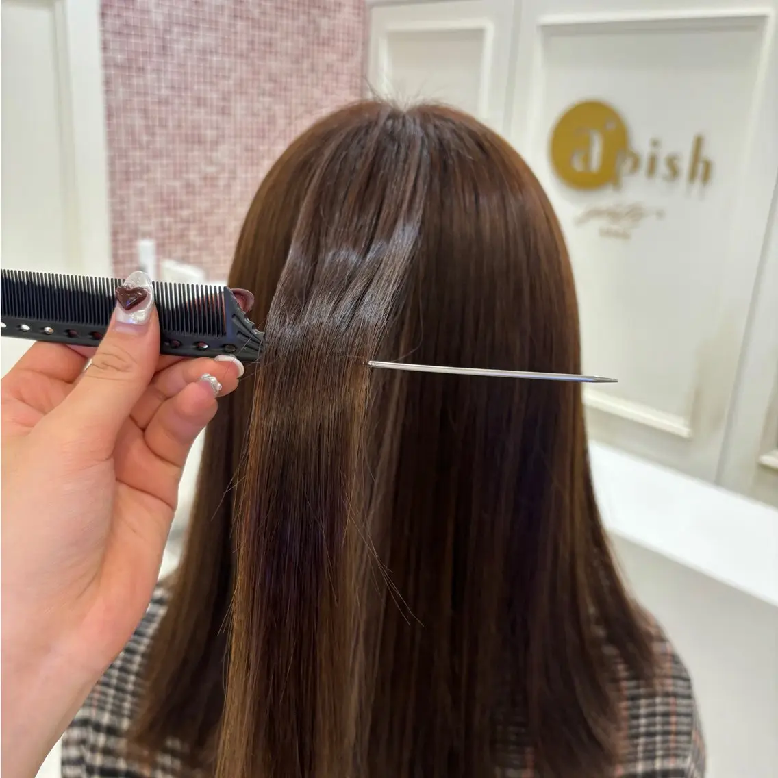 縮毛矯正 🌸銀座No.1パー マ🌸いでいあやのヘアスタイル