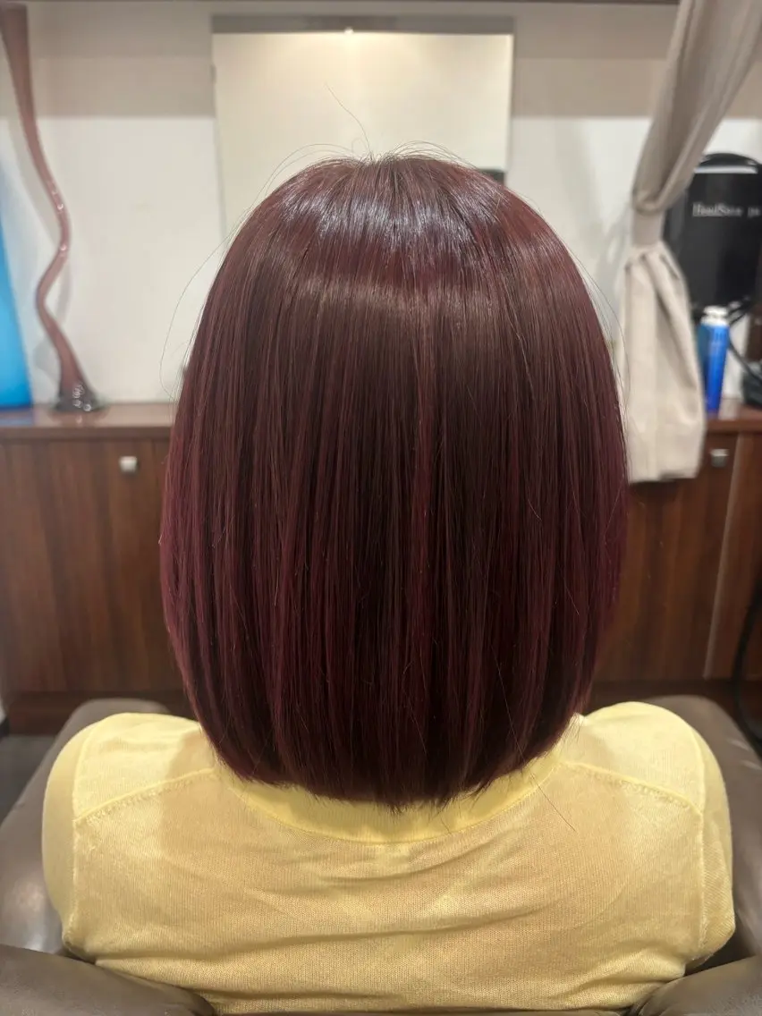 ショート カラー カット ヘアカラー トリートメント 鼎一真ハイトーン/ パーマ/何でも屋さんのヘアスタイル