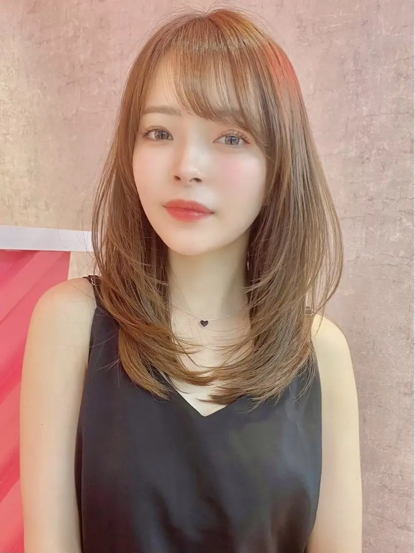 ロング ヘアカラー トリートメント 🦋高屋敷陸🦋 レイヤー/ハイトーンのヘアスタイル