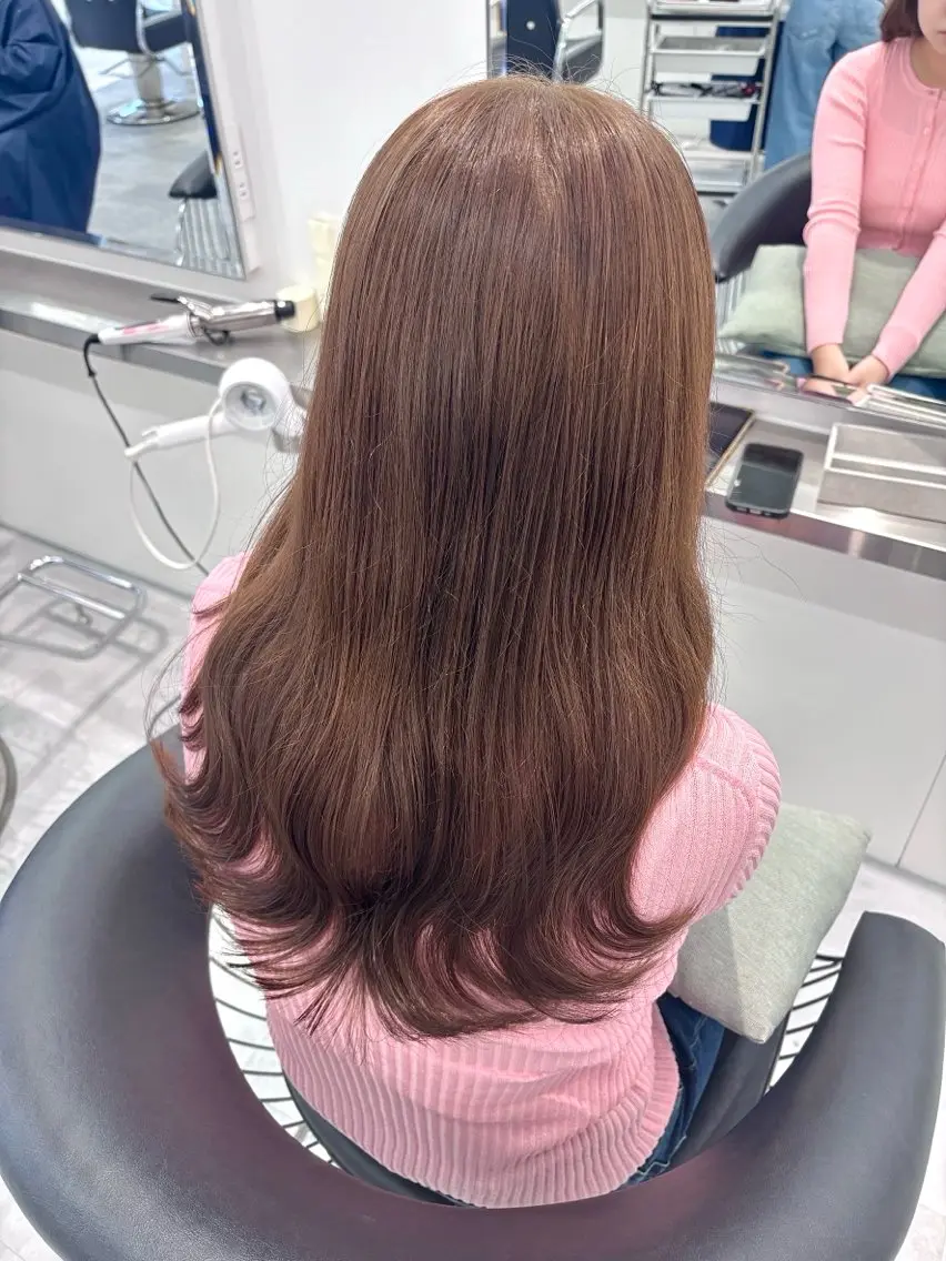 ミディアム カット ヘアカラー Parve Mix/ 平 奈果🎀のヘアスタイル