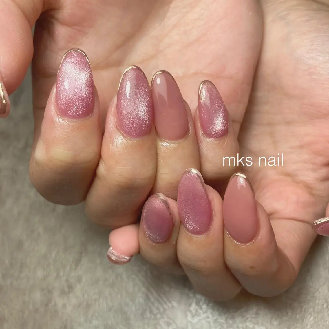 ネイル mks＊nail //  枚方長尾のネイルデザイン