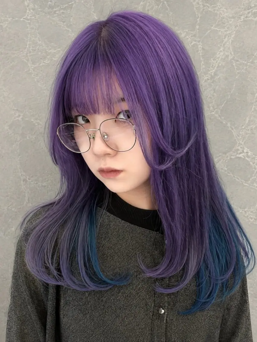 カラー 🧚デザイン特化 Miyuki🪄︎︎のヘアスタイル