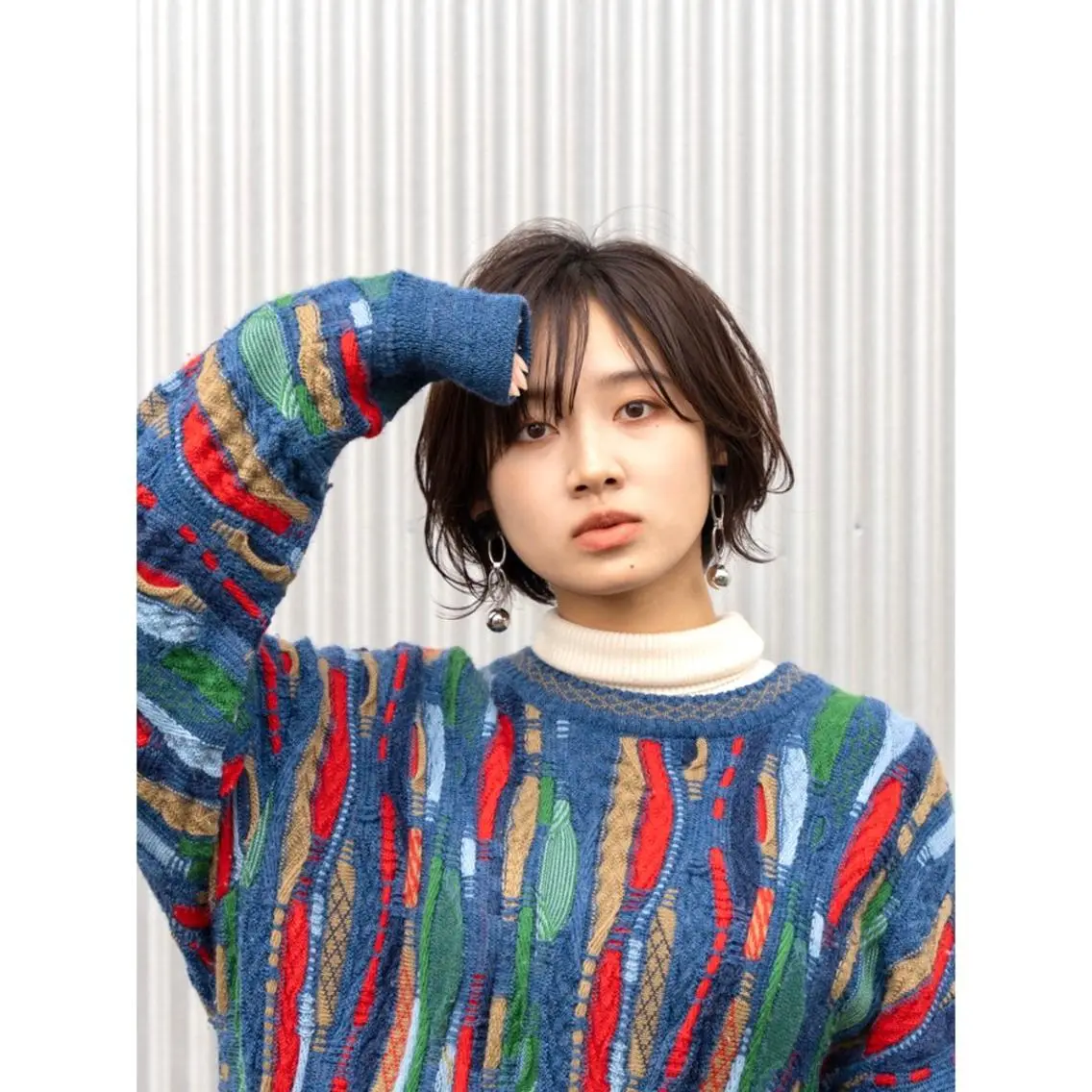ショート ショートボブ ボブ ショートヘア 外ハネヘア 茅ヶ崎/ショートボブ /ハイトーン/片野のヘアスタイル