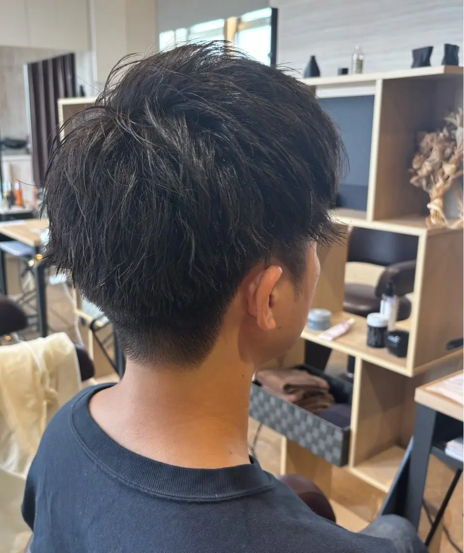 メンズカット＋眉カット＋炭酸シャンプーの写真
