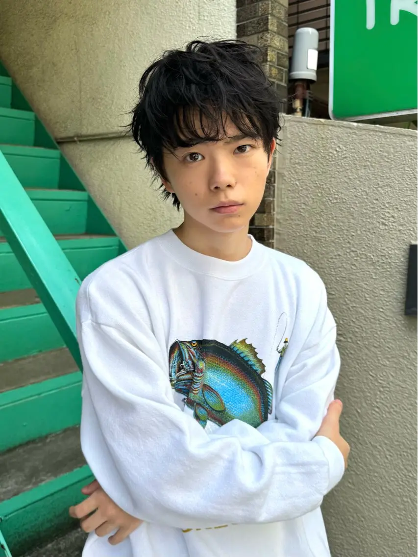 ショート メンズ カット ナガミ ショウのヘアスタイル
