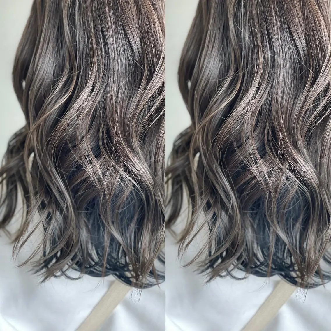 ロング カラー ブルーカラー インナーカラー Snaly カラー特化ページのヘアスタイル