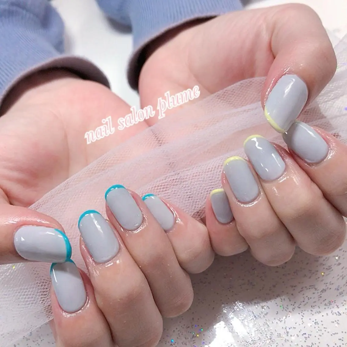 ネイル ハンドネイル plume nail ☆韓国ネイルのネイルデザイン
