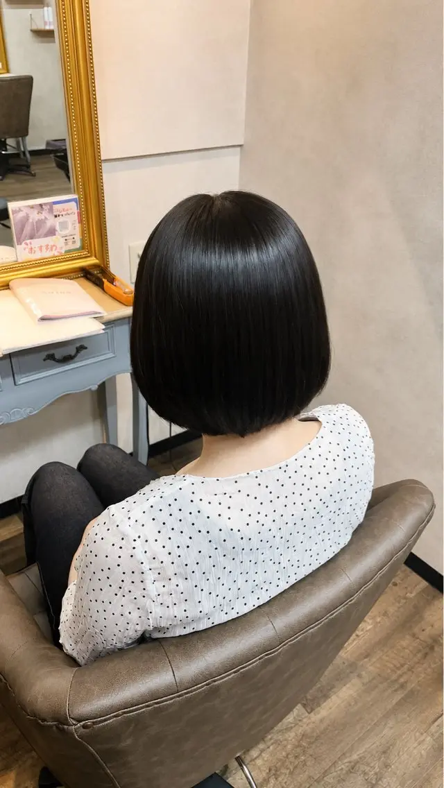 ミディアム トリートメント カット トリートメント 🫧似合わせ×艶🫧 吉田 陽菜のヘアスタイル