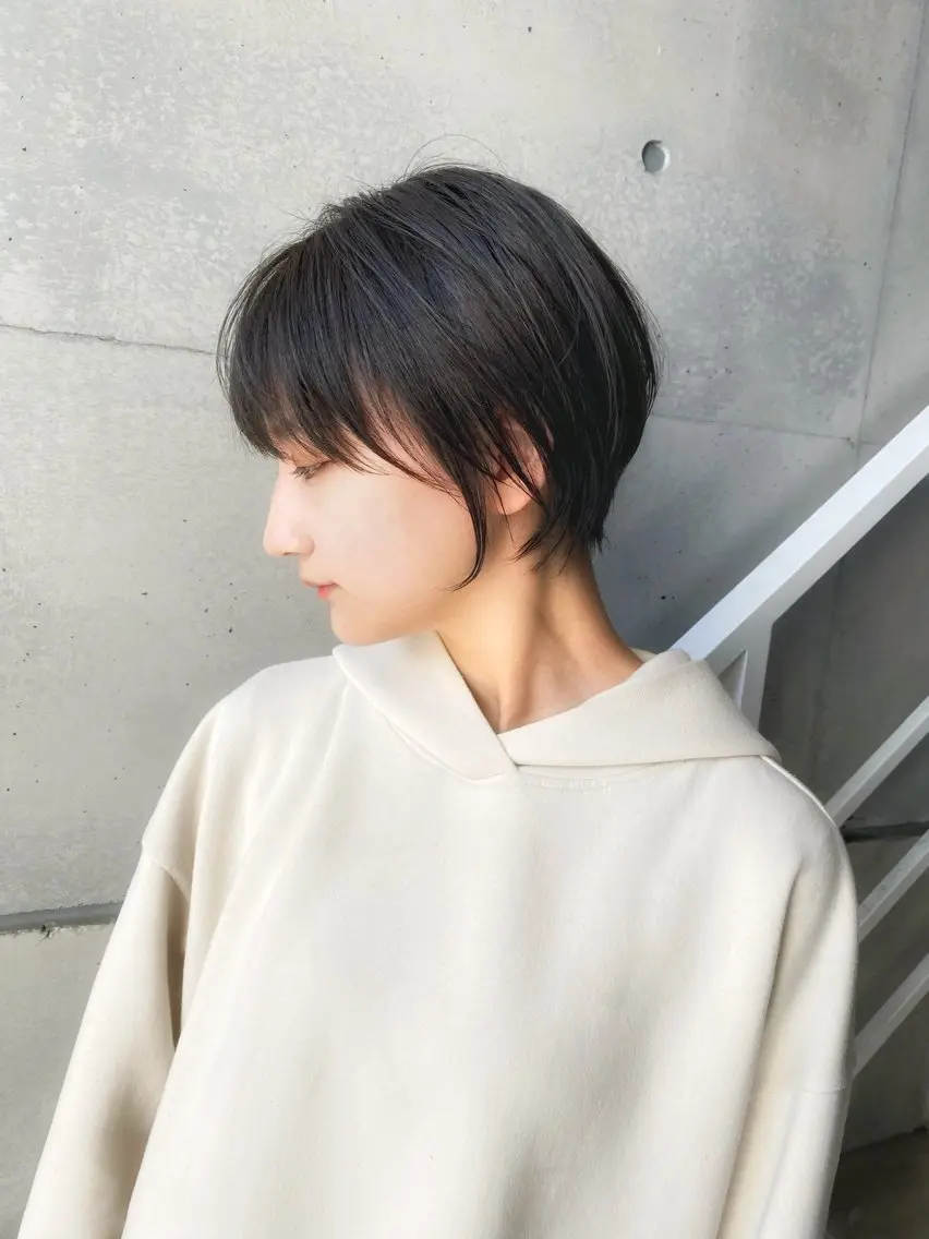 ショート ショートボブ ボブ ショートヘア 当日予約🆗ショート /ハイライト/松本のヘアスタイル