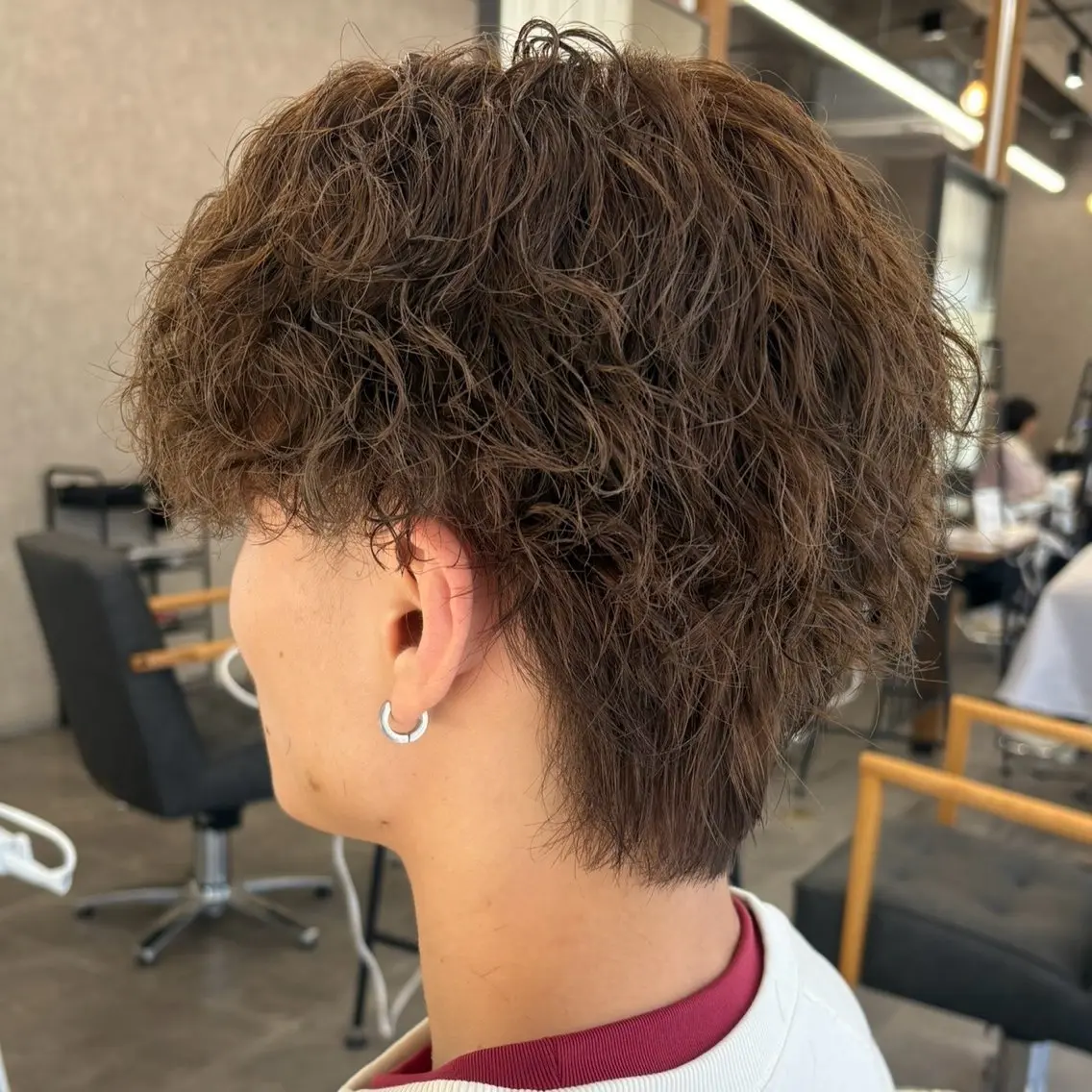 パーマ メンズ メンズパーマ スパイラルパーマ カット パーマ KIRARA / COQU千葉のヘアスタイル