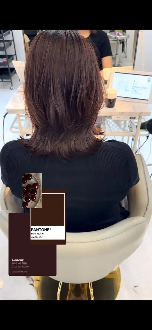 ミディアム 鎌倉 彩のヘアスタイル