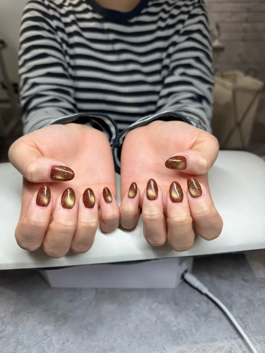 ネイル フラッシュネイル フラッシュマグ ハンドネイル IROHA NAIL 北村菜帆のネイルデザイン