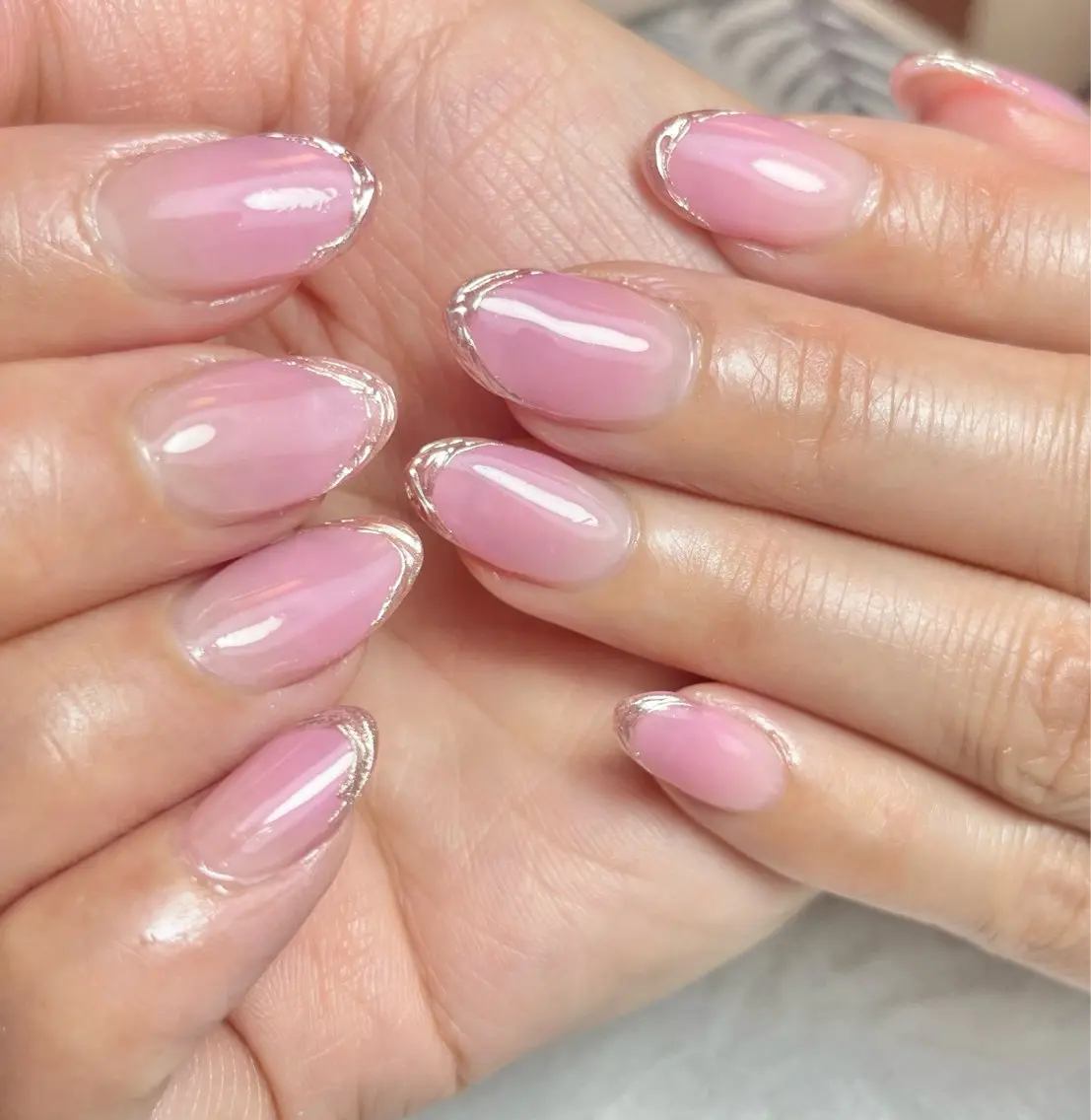 ネイル ミラーネイル ハンドネイル nail salon Libertyのネイルデザイン