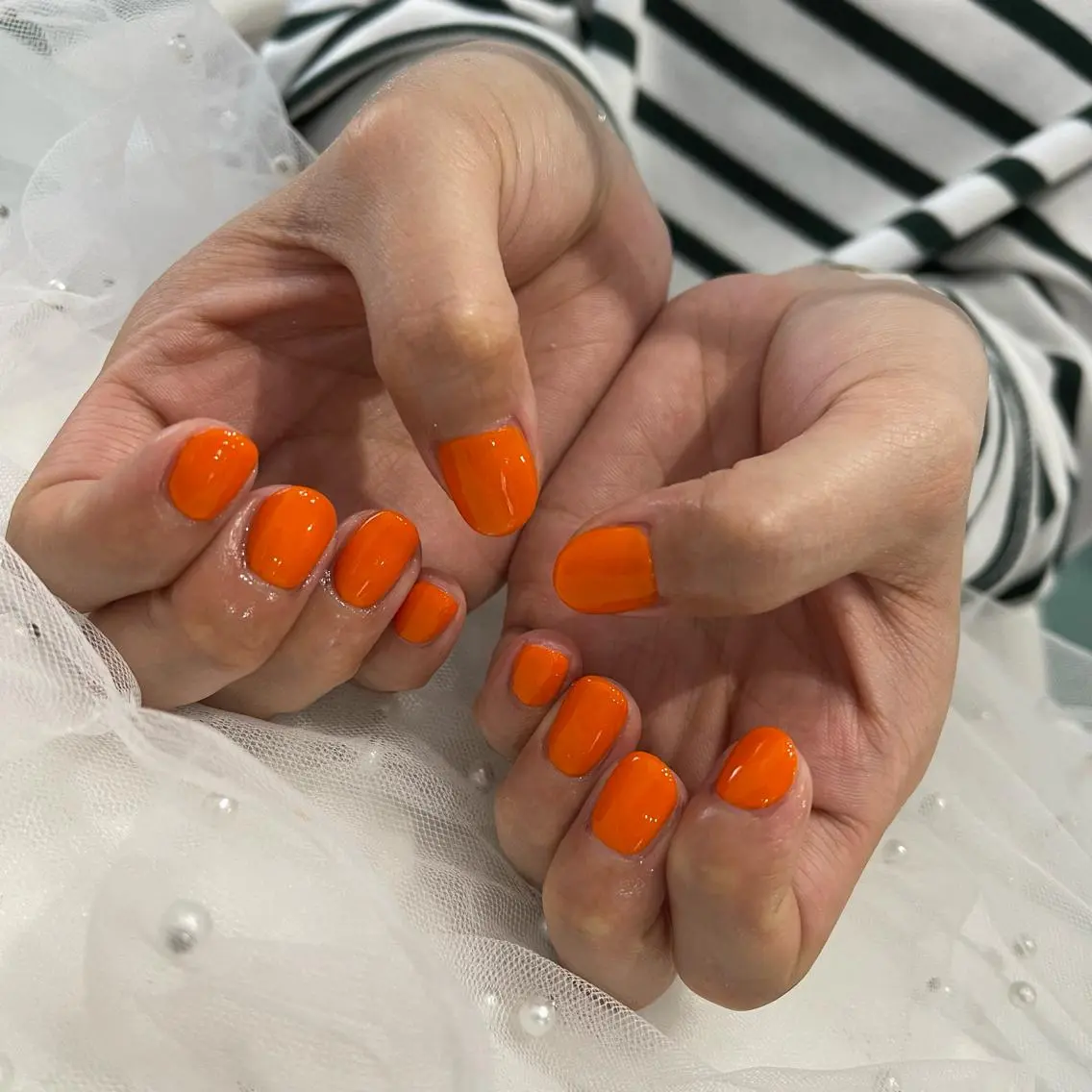 ネイル ワンカラーネイル Wish Nail 恒川のネイルデザイン
