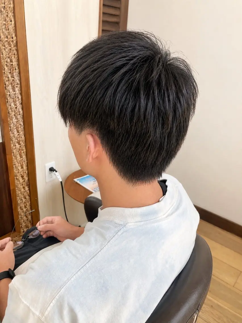 ショート カット 長谷川 朋樹のヘアスタイル