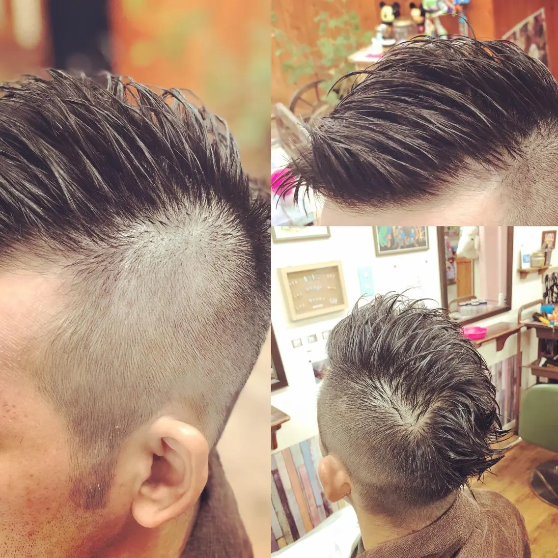 ショート メンズ フェードカット カット トリートメント kou艶髪師色髪師 こう 艶髪師色髪師のヘアスタイル