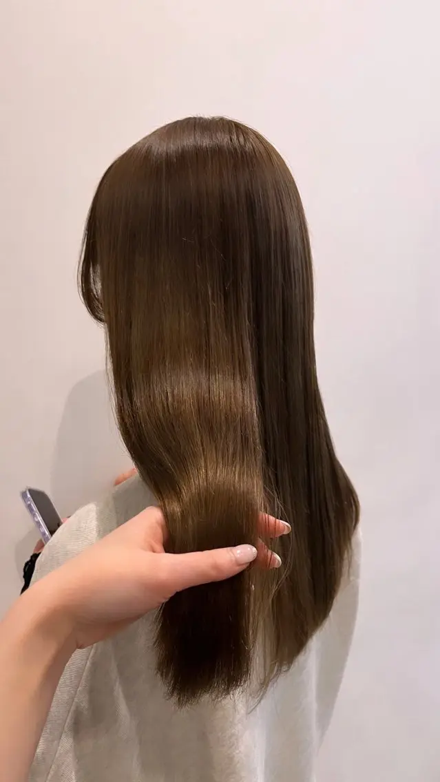 セミロング カラー ハイライトカラー ハイライト 🌷KARIN/ メンズ、ショート🍃のヘアスタイル